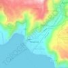 Panajachel topographic map, elevation, terrain