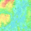 Fox Lake topographic map, elevation, terrain