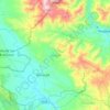 Morocelí topographic map, elevation, terrain
