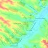 Boulaur topographic map, elevation, terrain