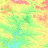 El Madroño topographic map, elevation, terrain