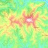Resunga topographic map, elevation, terrain