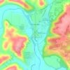 Brookville topographic map, elevation, terrain