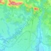 David topographic map, elevation, terrain