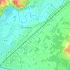 Les Peintures topographic map, elevation, terrain
