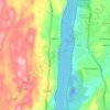 Milton topographic map, elevation, terrain