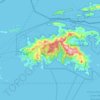 Saint John topographic map, elevation, terrain