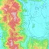 Contigliano topographic map, elevation, terrain