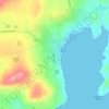 Schull topographic map, elevation, terrain