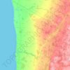 Ashfield topographic map, elevation, terrain