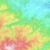 Orlat topographic map, elevation, terrain