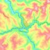 Haysi topographic map, elevation, terrain