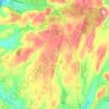 Bethany topographic map, elevation, terrain