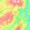 Elmadağ topographic map, elevation, terrain