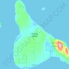 Guemes Island topographic map, elevation, terrain