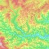 Gârda de Sus topographic map, elevation, terrain