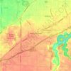 North Olmsted topographic map, elevation, terrain