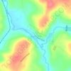 Shanksville topographic map, elevation, terrain