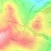 Sandy Lane topographic map, elevation, terrain