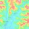 Feliz topographic map, elevation, terrain