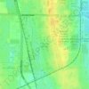 Forrestal Village topographic map, elevation, terrain