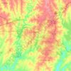 Shelby topographic map, elevation, terrain