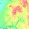 Malpas topographic map, elevation, terrain