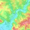 Sarliac-sur-l'Isle topographic map, elevation, terrain