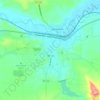 Havre topographic map, elevation, terrain
