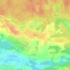 Михали topographic map, elevation, terrain