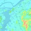 Hukou County topographic map, elevation, terrain