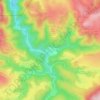 Lanet topographic map, elevation, terrain
