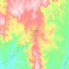 Colorado do Oeste topographic map, elevation, terrain