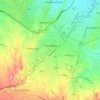 Lakatameia topographic map, elevation, terrain