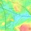 South Elmsall topographic map, elevation, terrain