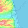 Grottammare topographic map, elevation, terrain