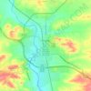 Douglas topographic map, elevation, terrain