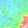 Badgeworth topographic map, elevation, terrain