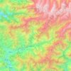 Chirgaon topographic map, elevation, terrain