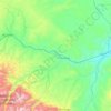 Stillwater County topographic map, elevation, terrain
