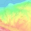 Marble Bar topographic map, elevation, terrain