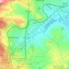 Thür topographic map, elevation, terrain