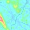 Malapuram topographic map, elevation, terrain