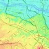 Itabashi topographic map, elevation, terrain