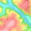 Kilcarra West topographic map, elevation, terrain