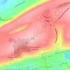 Shenandoah Heights topographic map, elevation, terrain