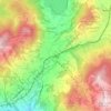 Sattel topographic map, elevation, terrain