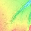 Margarita topographic map, elevation, terrain