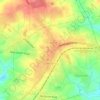 Cowpens topographic map, elevation, terrain