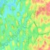 Cavan topographic map, elevation, terrain